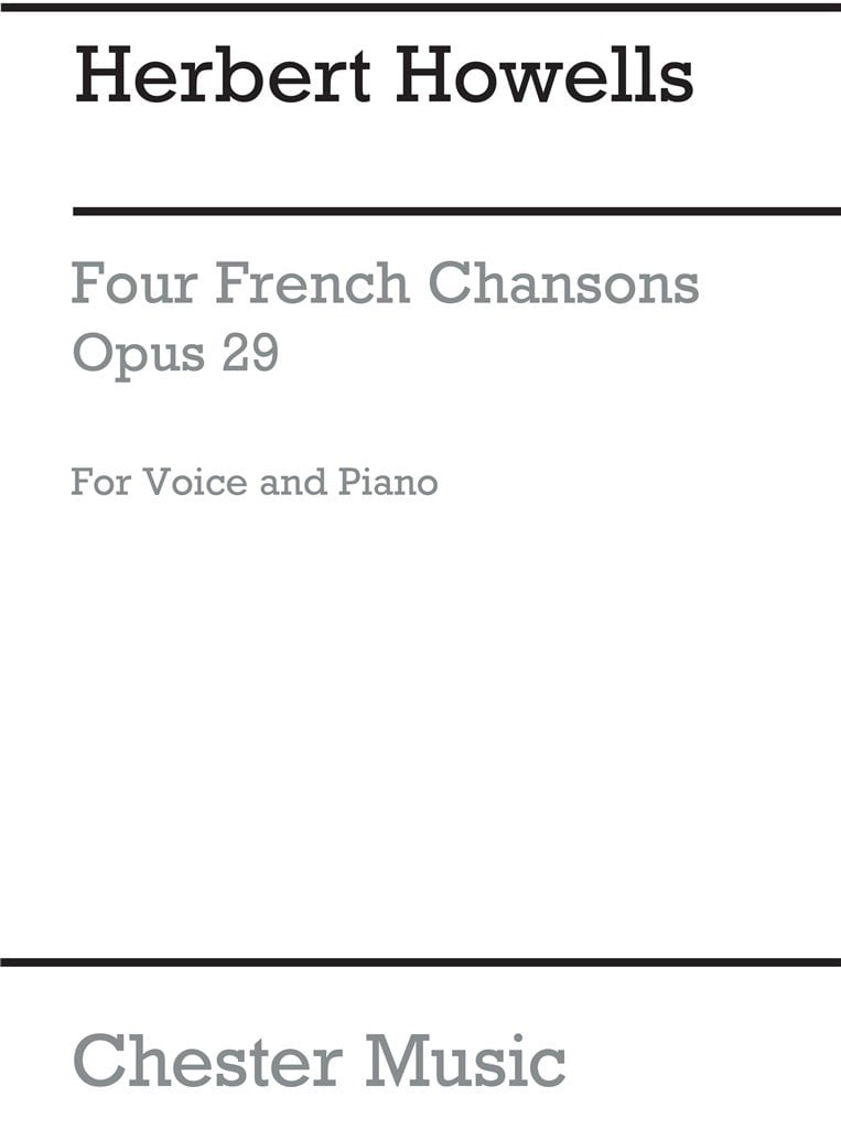 Four French Chansons Op.29